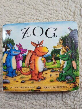 Julia Donaldson Zog Board Book Childrens Picture Book Axel Scheffler Preschool